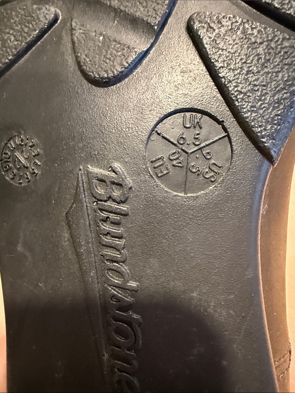 Blundstone Black Chelsea Boots - Stamped Sole Detail - Picture 3 of 10